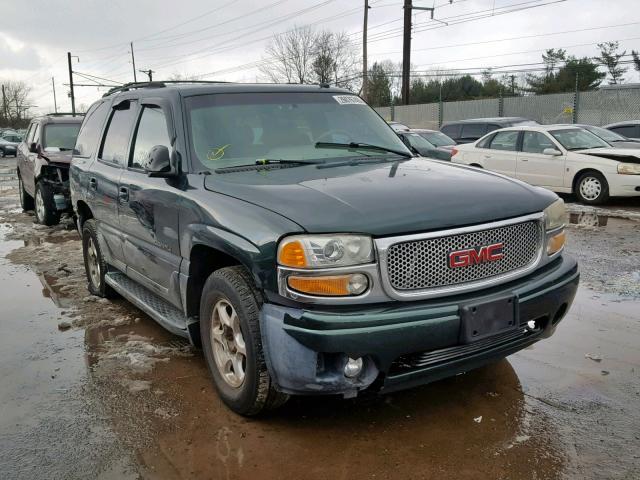 1GKEK63U52J325133 - 2002 GMC DENALI GREEN photo 1