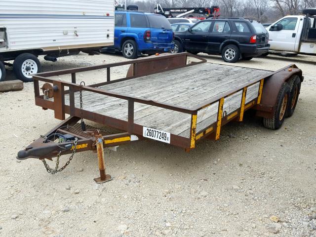 464UT1626PF000663 - 1993 TRAIL KING TRAILER YELLOW photo 3