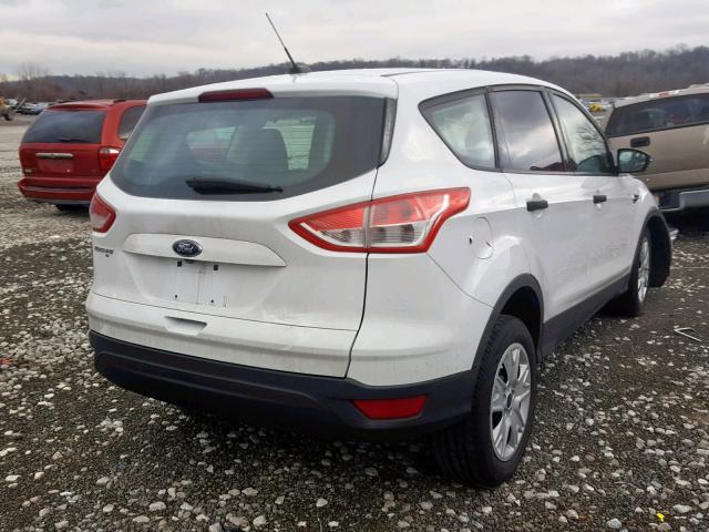 1FMCU0F78EUB45949 - 2014 FORD ESCAPE S WHITE photo 4