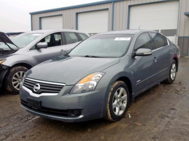 1N4CL21E99C190005 - 2009 NISSAN ALTIMA HYB BLUE photo 2