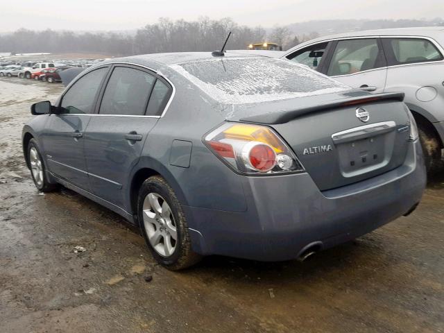 1N4CL21E99C190005 - 2009 NISSAN ALTIMA HYB BLUE photo 3