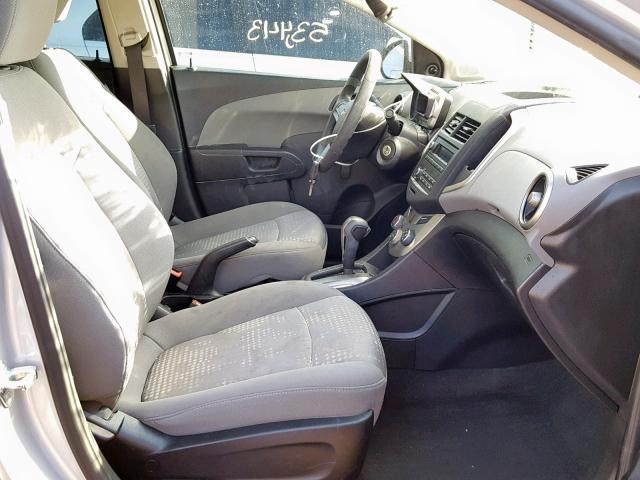 1G1JA5SH8G4133277 - 2016 CHEVROLET SONIC LS SILVER photo 5