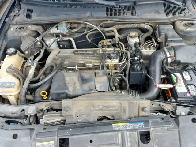 1G1JH12F227331217 - 2002 CHEVROLET CAVALIER L BLACK photo 7