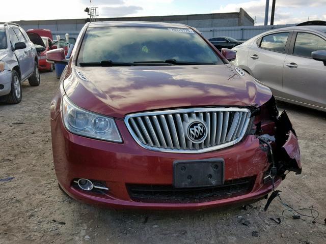 1G4GC5EG5AF163732 - 2010 BUICK LACROSSE C MAROON photo 7