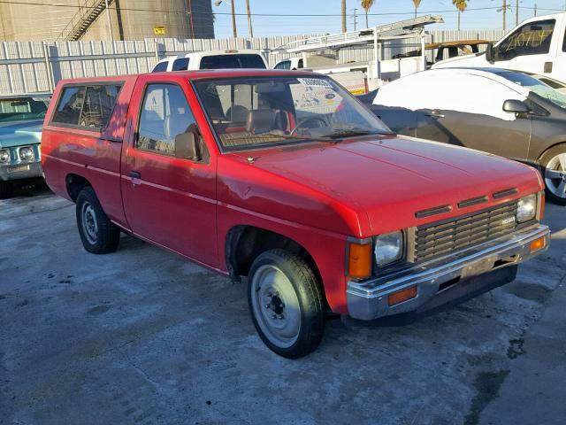 1N6ND11S5JC343867 - 1988 NISSAN D21 SHORT RED photo 1