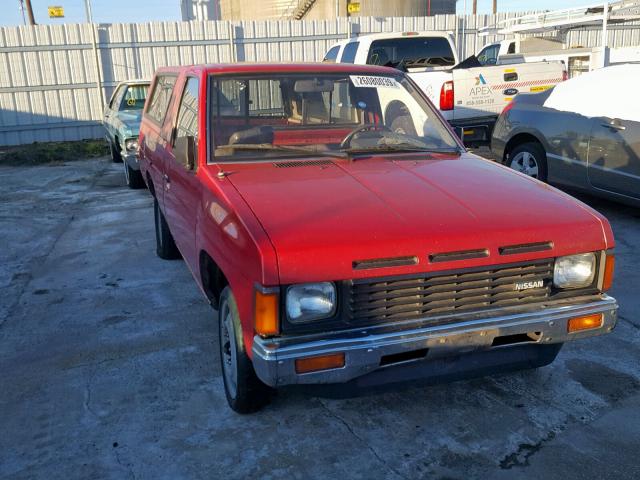 1N6ND11S5JC343867 - 1988 NISSAN D21 SHORT RED photo 9