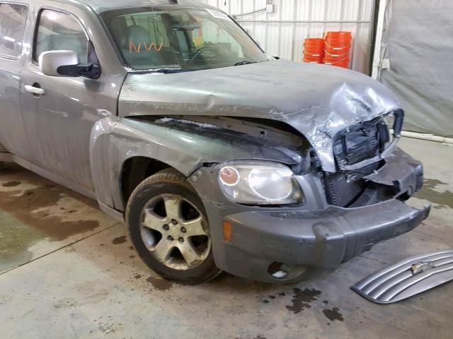 3GNDA23D16S630031 - 2006 CHEVROLET HHR LT GRAY photo 9