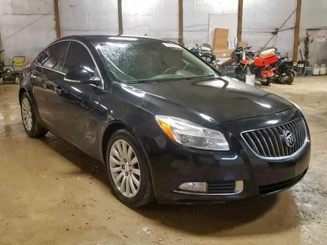 2G4GS5EV1C9214933 - 2012 BUICK REGAL PREM BLACK photo 1