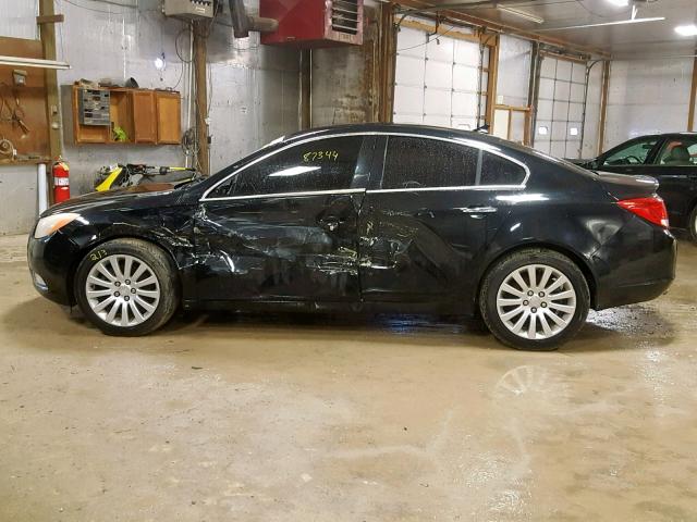 2G4GS5EV1C9214933 - 2012 BUICK REGAL PREM BLACK photo 10