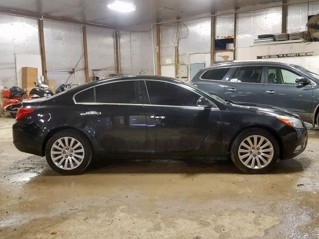 2G4GS5EV1C9214933 - 2012 BUICK REGAL PREM BLACK photo 9