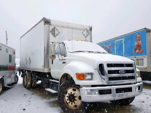 3FRNF6FC1BV448608 - 2011 FORD F650 SUPER WHITE photo 1