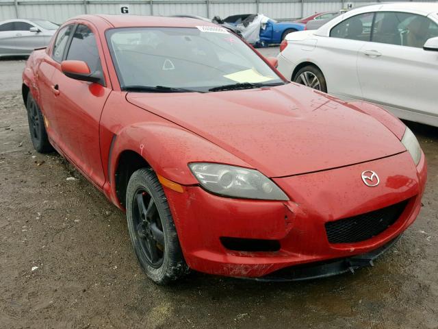 JM1FE17N340113210 - 2004 MAZDA RX8 RED photo 1