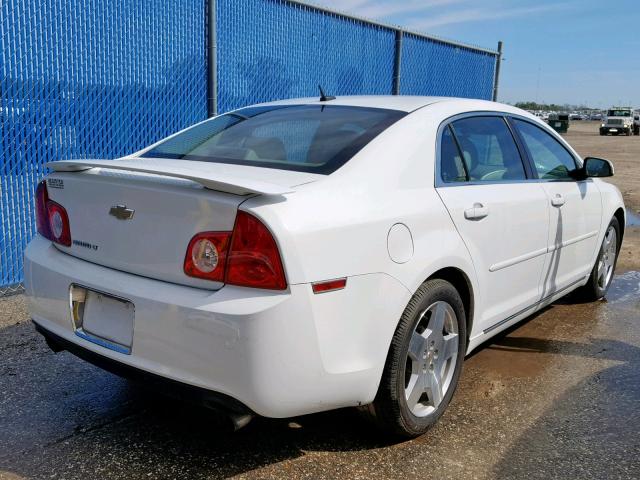 1G1ZD5E78AF162559 - 2010 CHEVROLET MALIBU 2LT WHITE photo 4