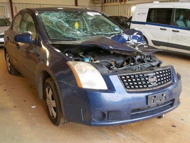 3N1AB61E18L679032 - 2008 NISSAN SENTRA 2.0 BLUE photo 1