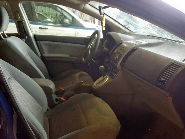 3N1AB61E18L679032 - 2008 NISSAN SENTRA 2.0 BLUE photo 5