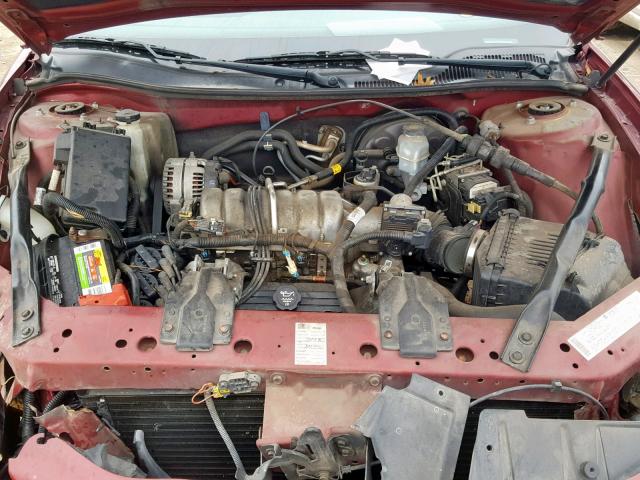 2G2WP522341245651 - 2004 PONTIAC GRAND PRIX MAROON photo 7