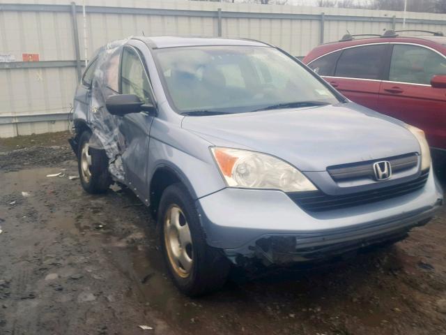 5J6RE48328L045086 - 2008 HONDA CR-V LX BLUE photo 1