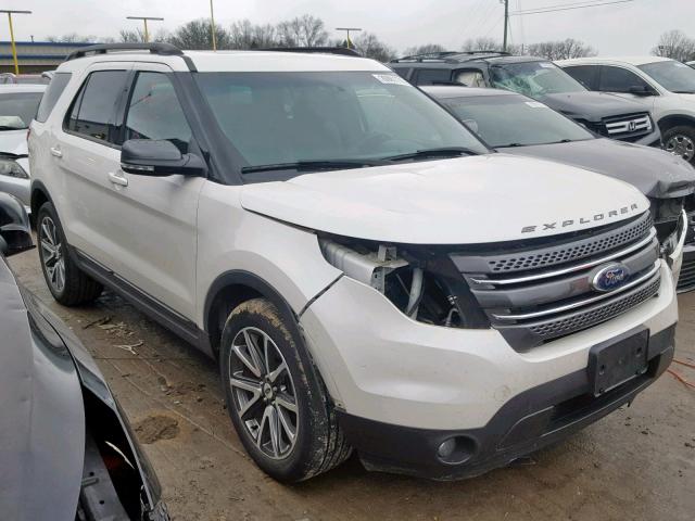 1FM5K7D8XFGC05152 - 2015 FORD EXPLORER X Սպիտակ լուսանկար 1