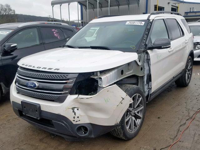 1FM5K7D8XFGC05152 - 2015 FORD EXPLORER X Սպիտակ լուսանկար 2