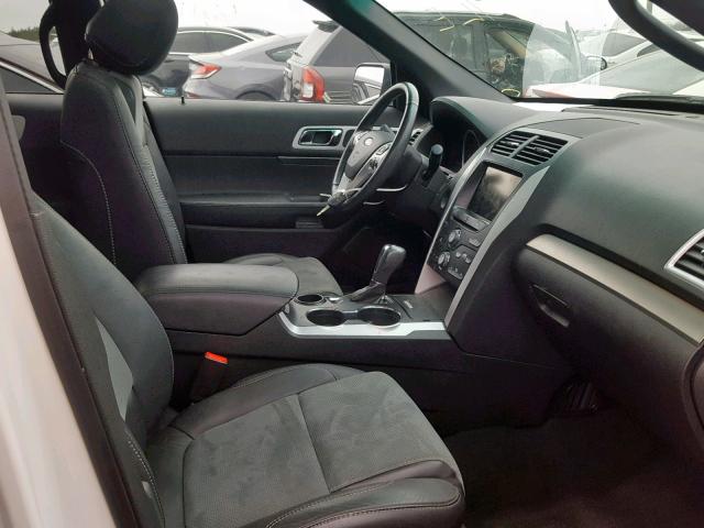 1FM5K7D8XFGC05152 - 2015 FORD EXPLORER X Սպիտակ լուսանկար 5