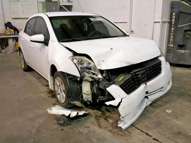 3N1AB61EX9L660660 - 2009 NISSAN SENTRA 2.0 WHITE photo 1