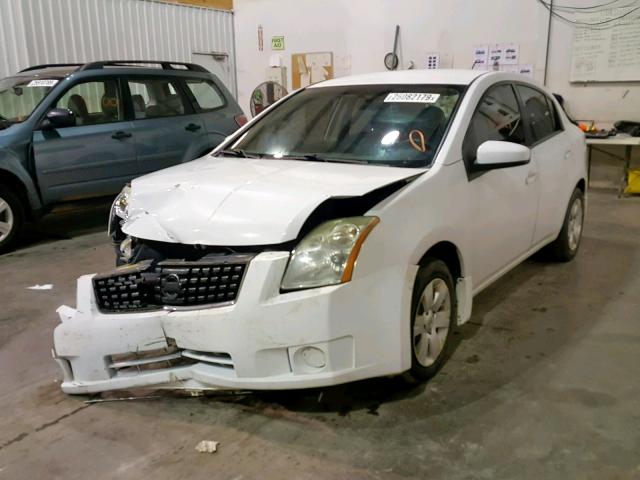 3N1AB61EX9L660660 - 2009 NISSAN SENTRA 2.0 WHITE photo 2