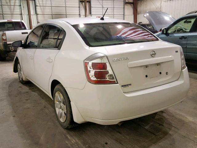 3N1AB61EX9L660660 - 2009 NISSAN SENTRA 2.0 WHITE photo 3