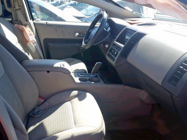 2FMDK36C17BB02636 - 2007 FORD EDGE SE GRAY photo 5