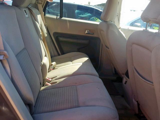 2FMDK36C17BB02636 - 2007 FORD EDGE SE GRAY photo 6