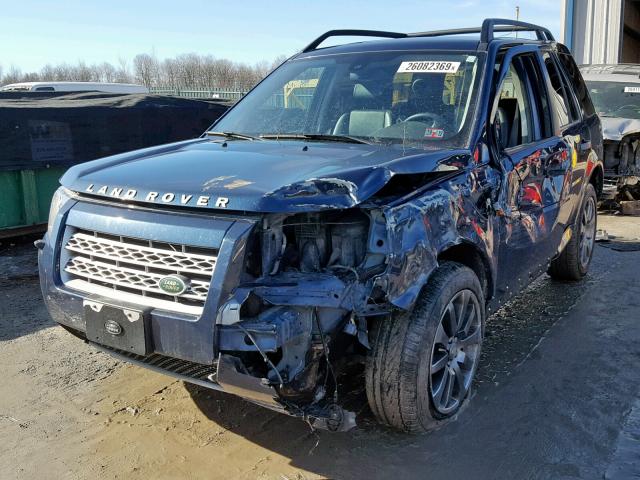 SALFT24N38H063814 - 2008 LAND ROVER LR2 HSE TE BLUE photo 2