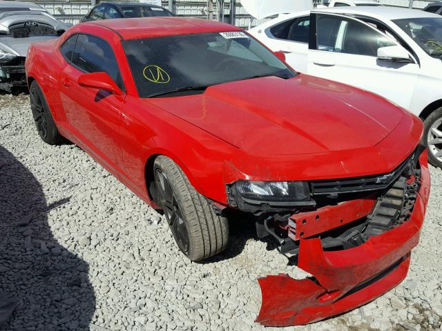 2G1FA1E35F9100067 - 2015 CHEVROLET CAMARO LS RED photo 1