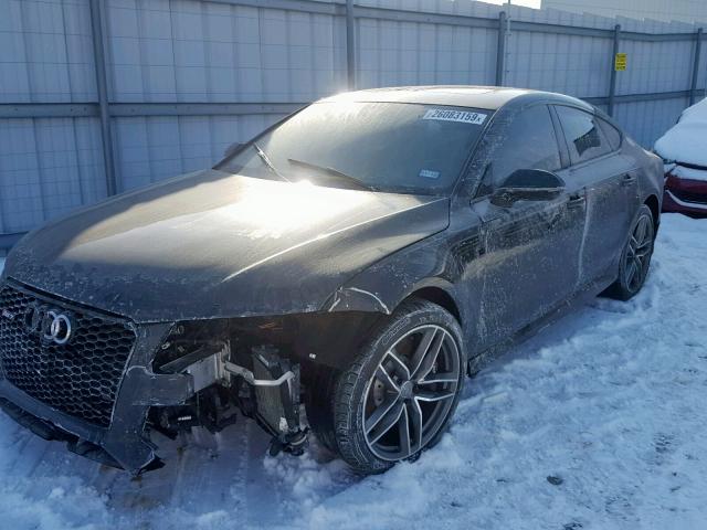 WUAW2AFC9FN901104 - 2015 AUDI RS7 BLACK photo 2