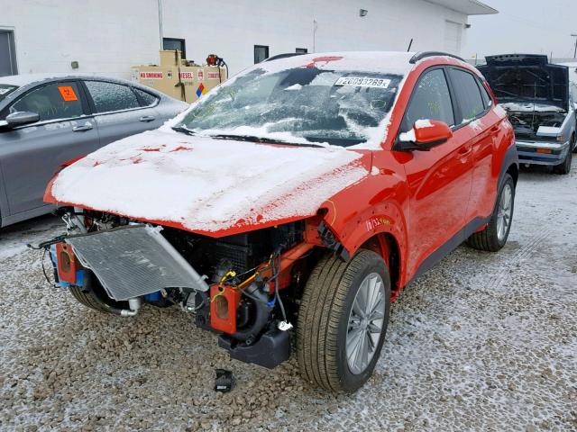 KM8K2CAA9KU207005 - 2019 HYUNDAI KONA SEL ORANGE photo 2