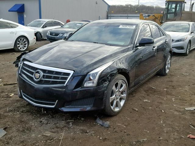 1G6AB5RA4D0112963 - 2013 CADILLAC ATS LUXURY BLACK photo 2