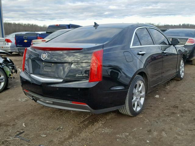 1G6AB5RA4D0112963 - 2013 CADILLAC ATS LUXURY BLACK photo 4