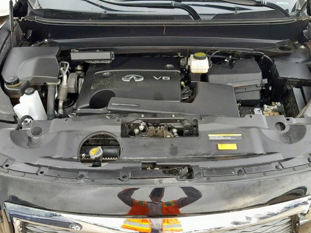 5N1AL0MN1GC525770 - 2016 INFINITI QX60 BLACK photo 7