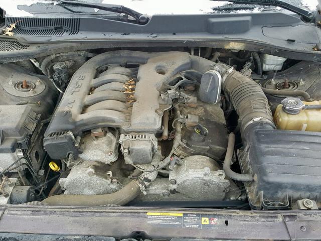 2C3JA53G15H102454 - 2005 CHRYSLER 300 TOURIN BURGUNDY photo 7