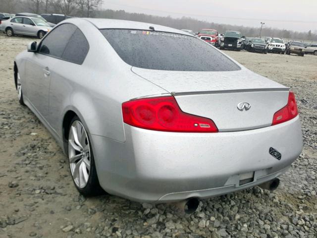 JNKCV54E86M704447 - 2006 INFINITI G35 SILVER photo 3