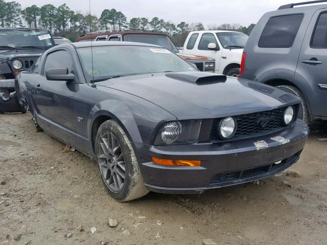 1ZVHT82HX75289913 - 2007 FORD MUSTANG GT GRAY photo 1