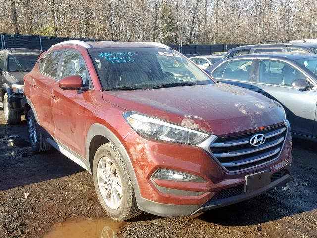 KM8J33A46HU506642 - 2017 HYUNDAI TUCSON LIM BURGUNDY photo 1