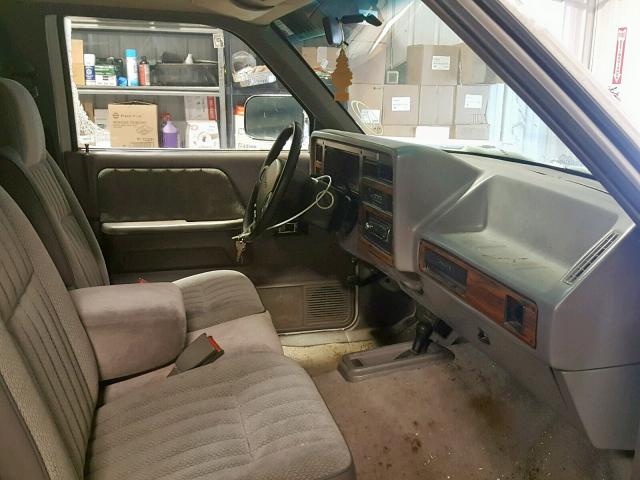 1B7GG23Y1RS700294 - 1994 DODGE DAKOTA WHITE photo 5