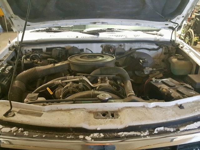 1B7GG23Y1RS700294 - 1994 DODGE DAKOTA WHITE photo 7