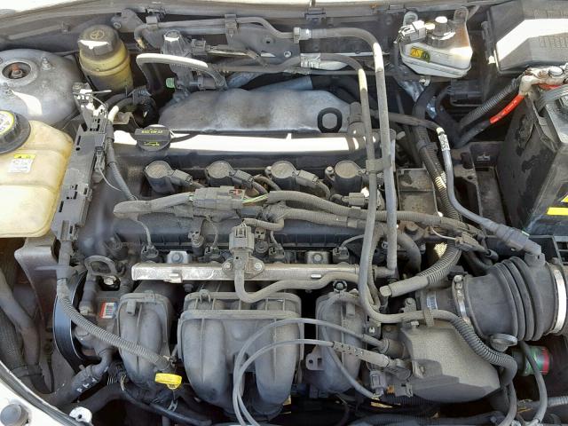 1FAFP34N35W223849 - 2005 FORD FOCUS ZX4 SILVER photo 7