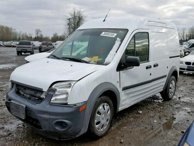 NM0LS7AN3BT068351 - 2011 FORD TRANSIT CO WHITE photo 2