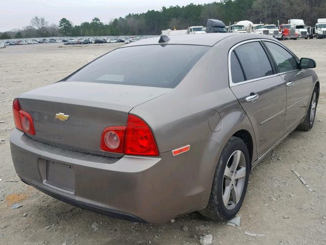 1G1ZC5E05CF248985 - 2012 CHEVROLET MALIBU 1LT BROWN photo 4