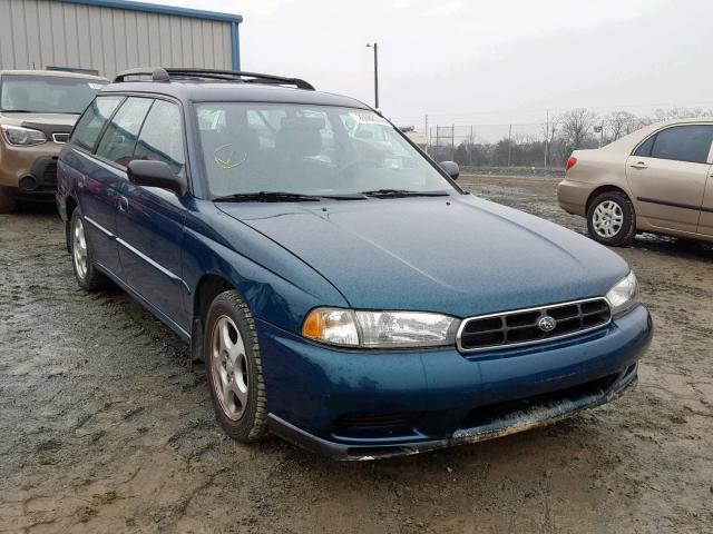 4S3BK4350X7304965 - 1999 SUBARU LEGACY L GREEN photo 1