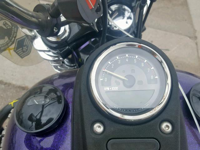 1HD1GXM14EC315450 - 2014 HARLEY-DAVIDSON FXDB DYNA PURPLE photo 8