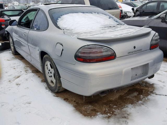 1G2WP1215WF241127 - 1998 PONTIAC GRAND PRIX SILVER photo 3