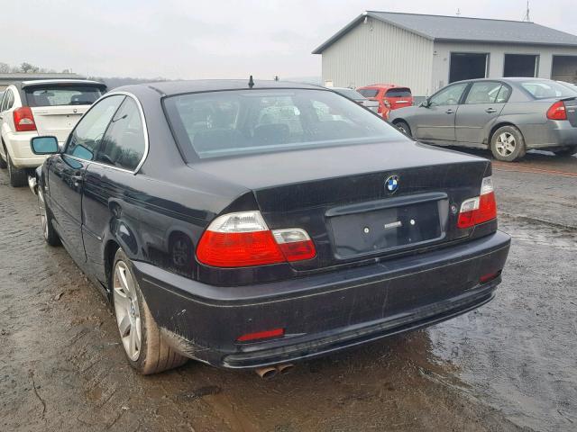 WBABM3342YJN64099 - 2000 BMW 323 CI BLACK photo 3