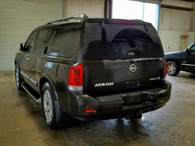 5N1BA0ND7DN608569 - 2013 NISSAN ARMADA SV BLACK photo 3